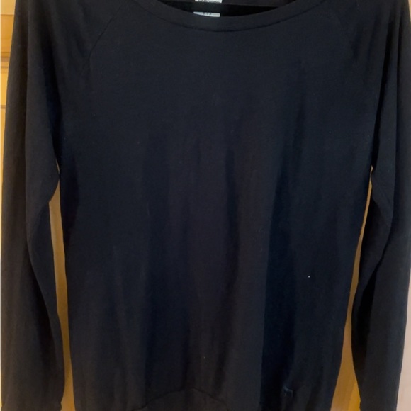 Pink L/S Black T-Shirt Size S - Picture 4 of 8